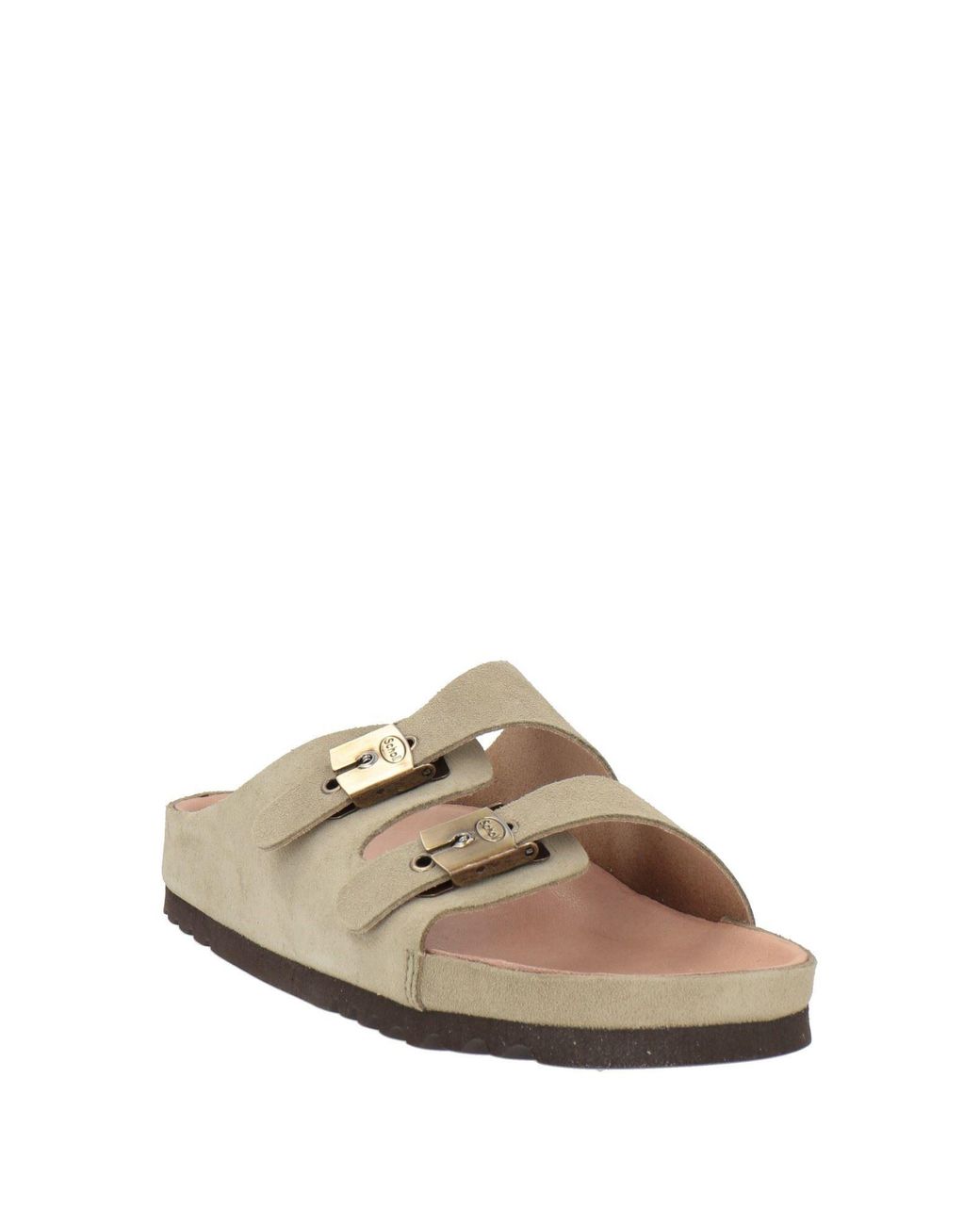 Scholl White Sandale