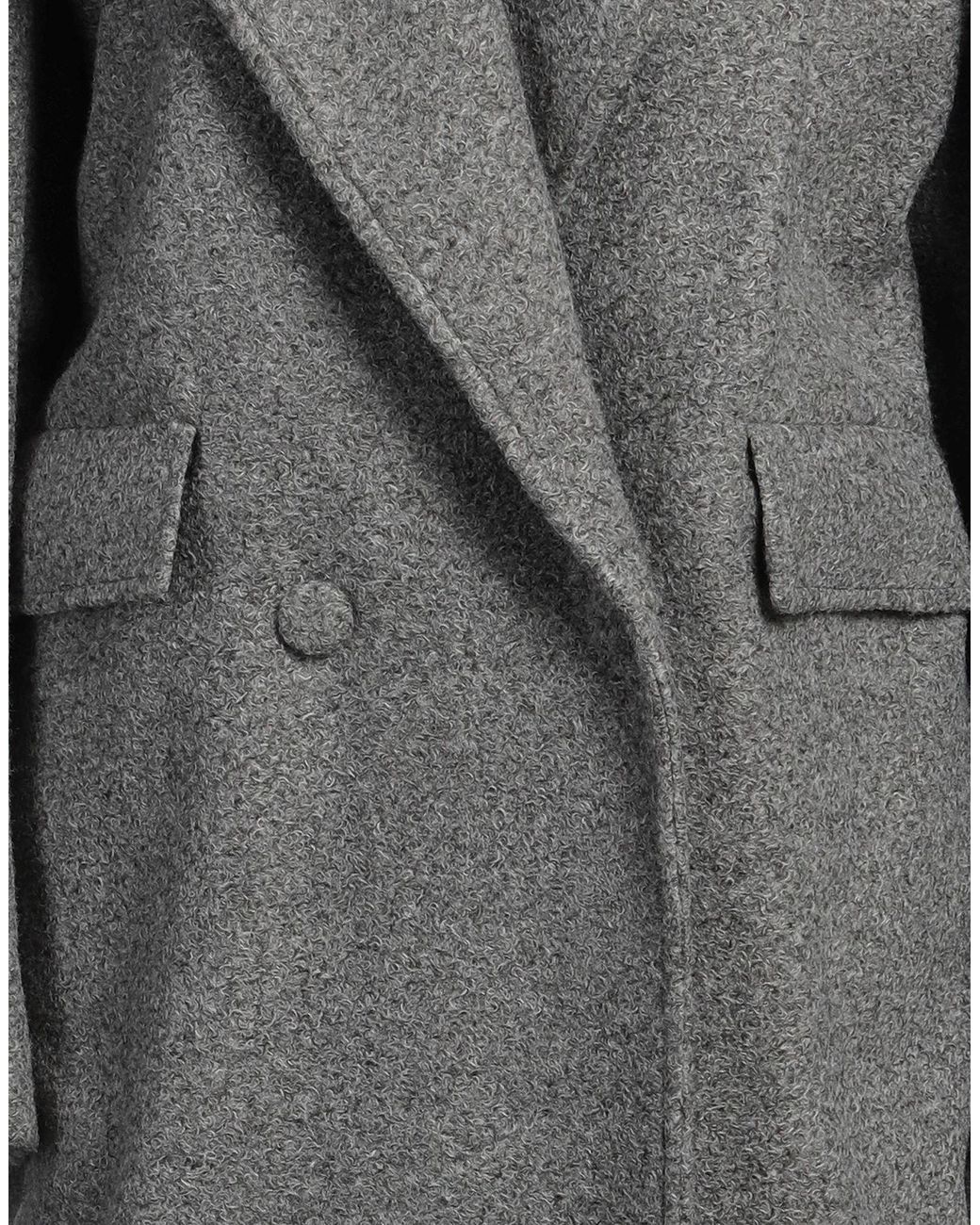Cristinaeffe Gray Coat Polyester