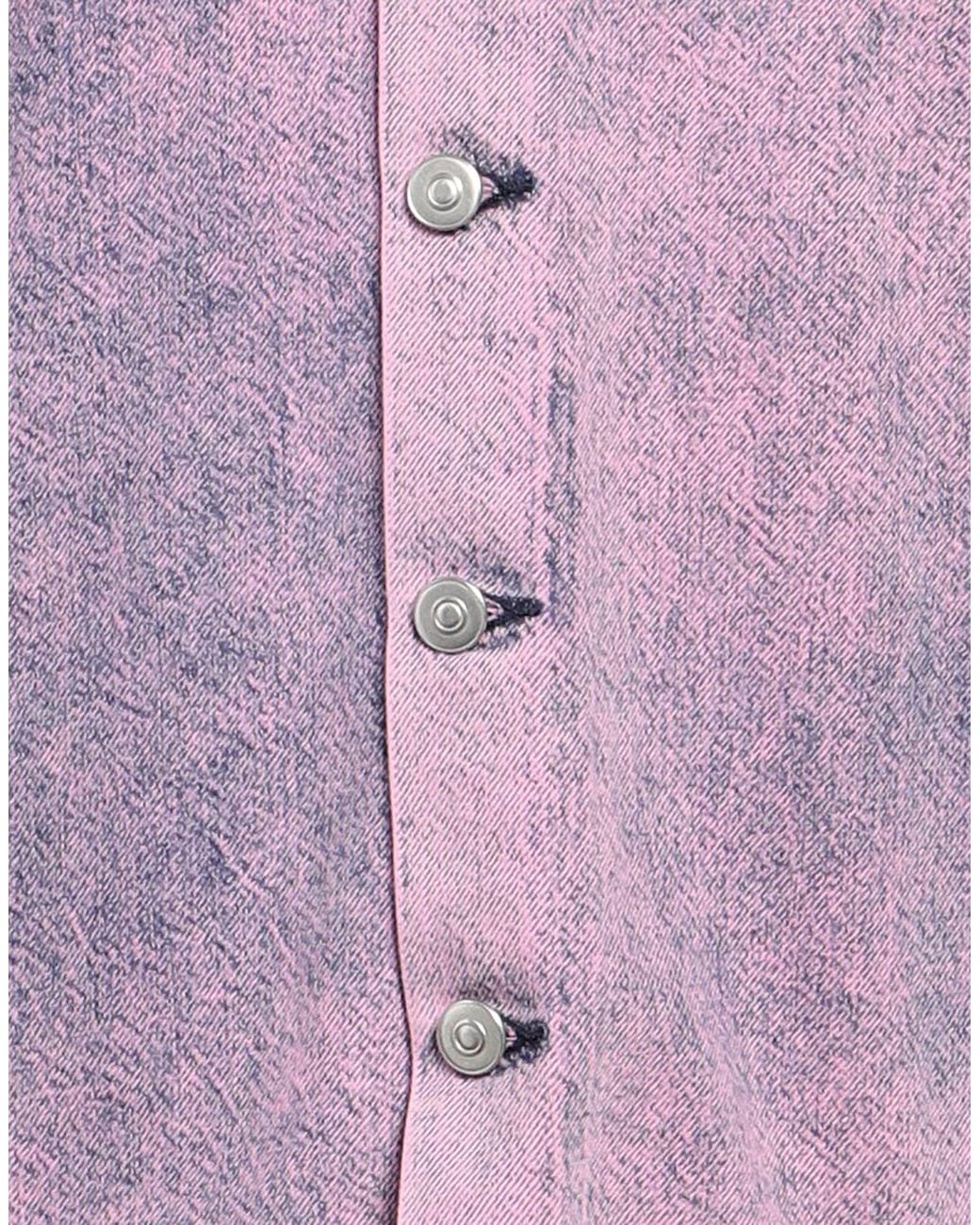 Sandro Purple Denim Outerwear for men