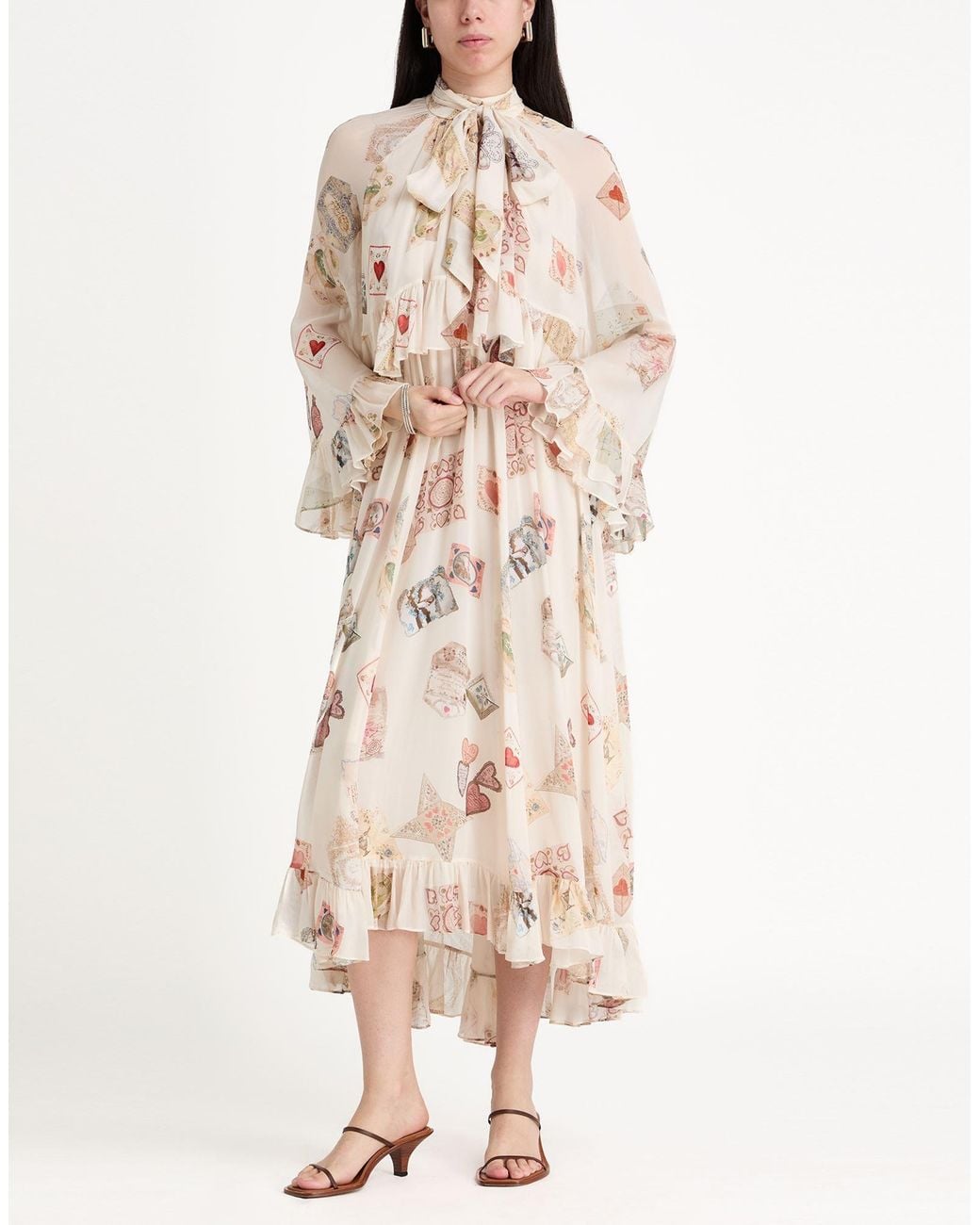 Zimmermann Natural Maxi Dress Viscose