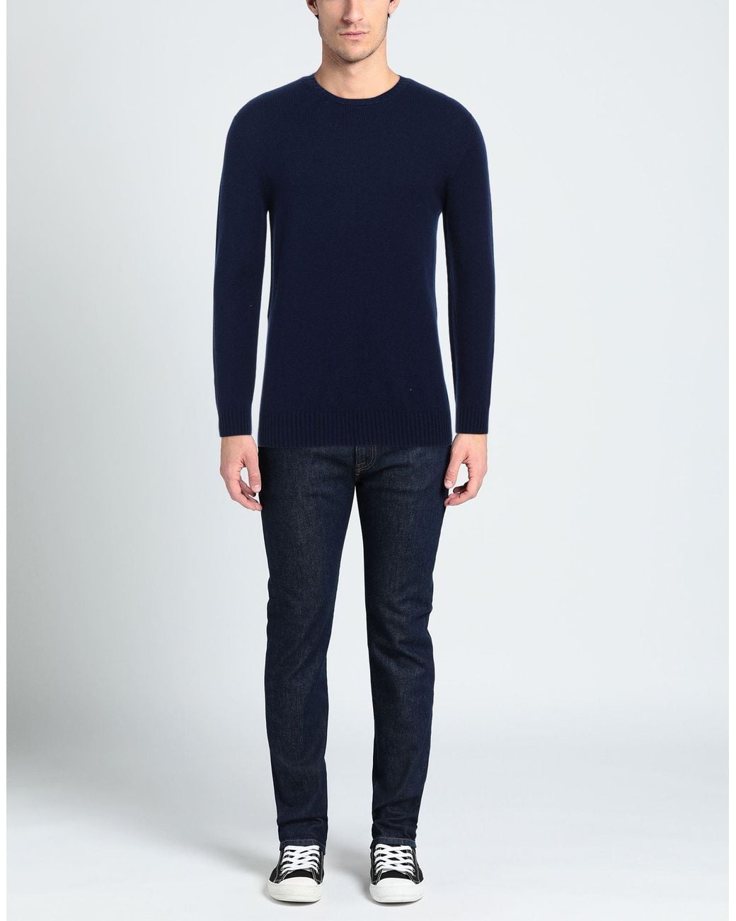 Zanone Blue Jumper for men