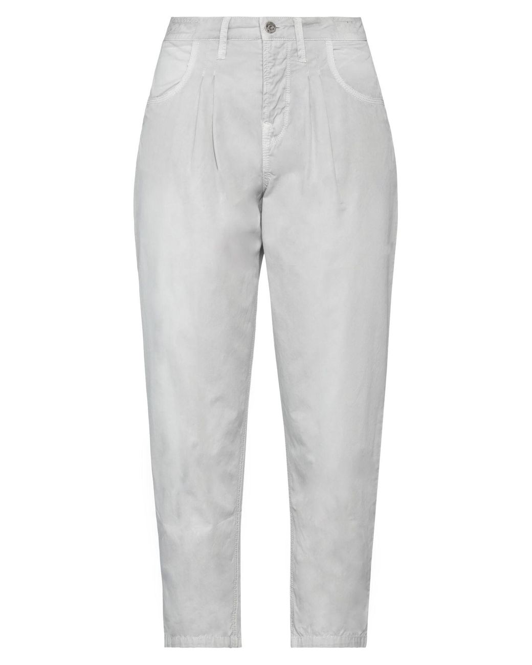 Jacob Cohen Gray Pants Cotton