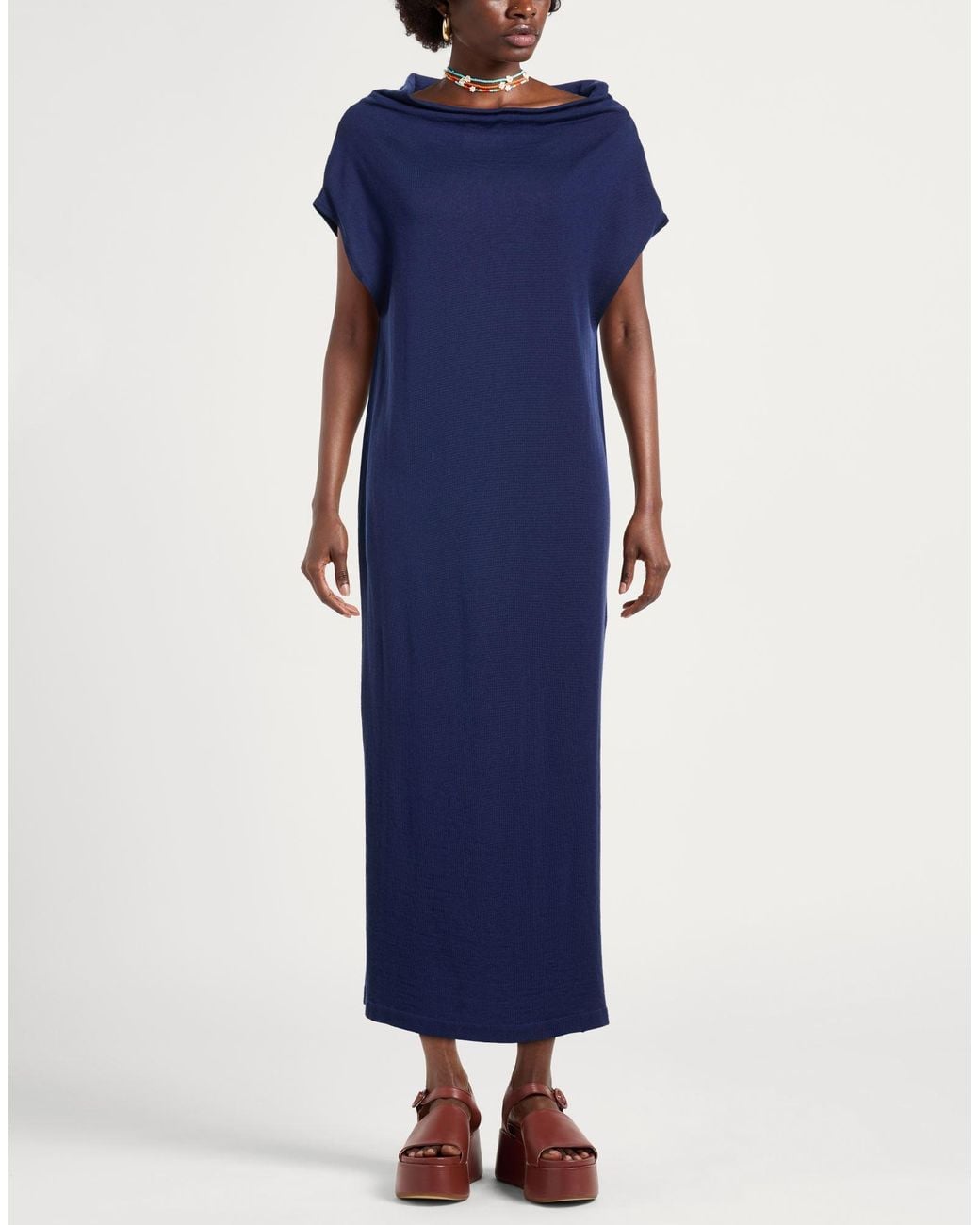 Alpha Studio Blue Maxi Dress