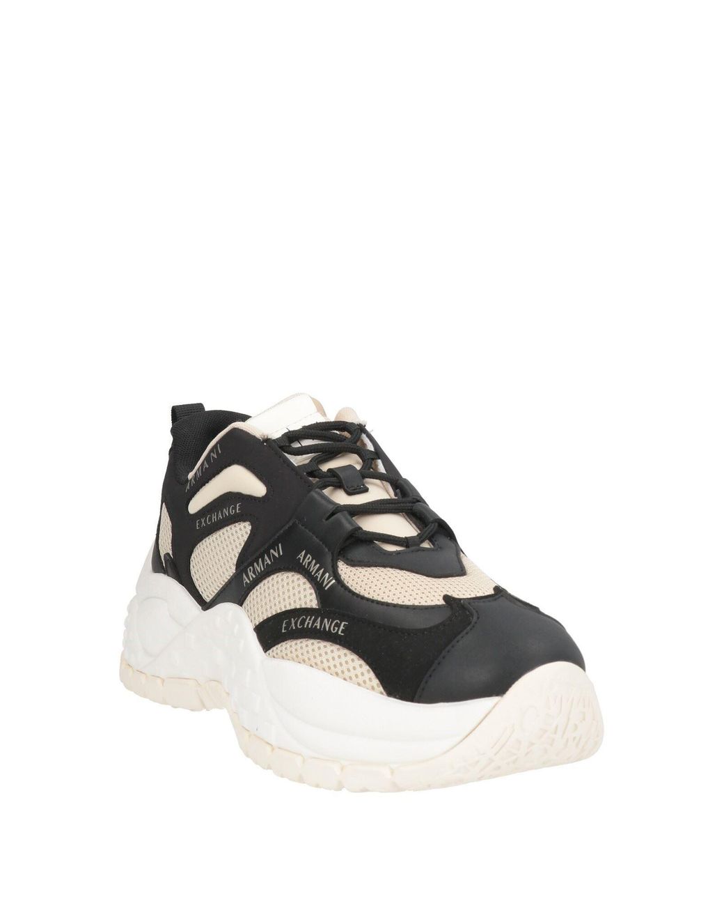 ARMANI EXCHANGE Black Sneakers