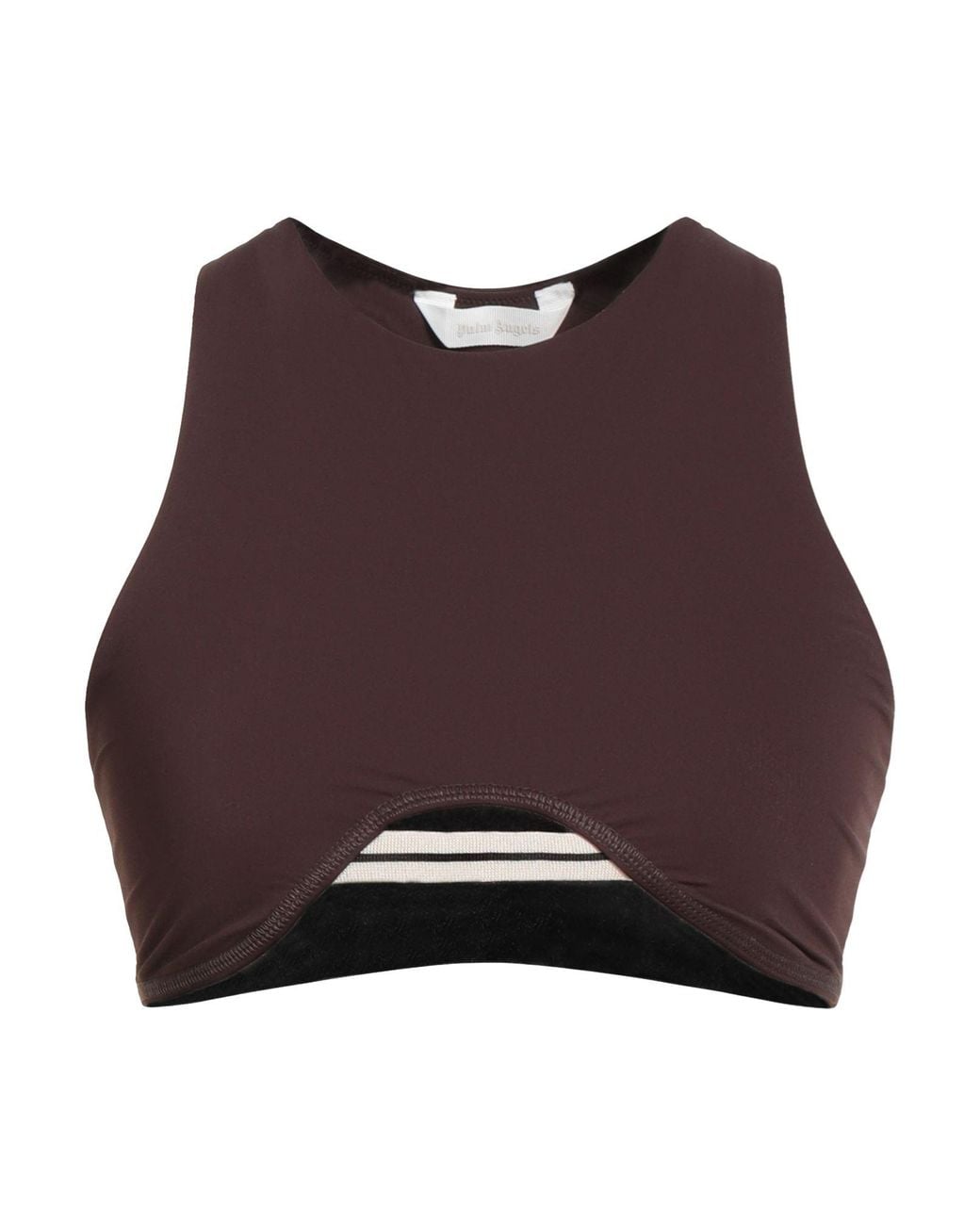 Palm Angels Red Dark Top Polyamide, Elastane