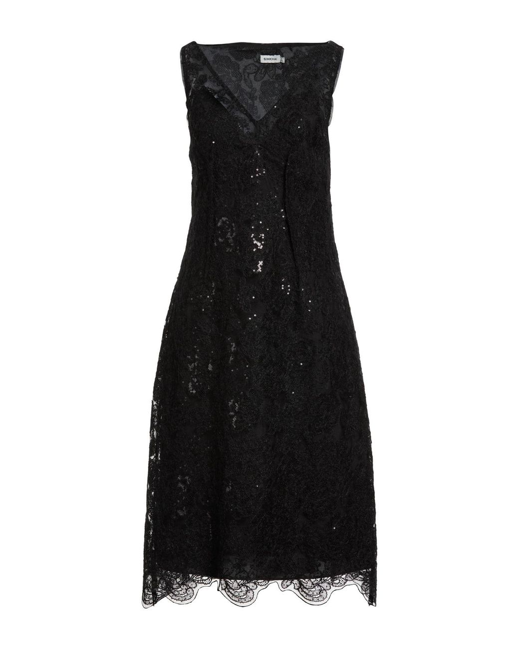 Jonathan Simkhai Black Midi Dress