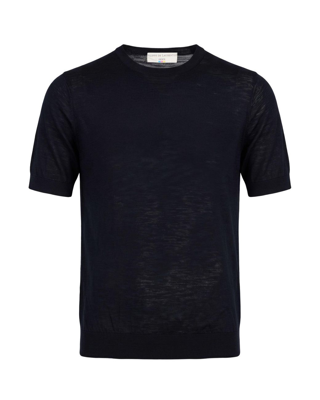 FILIPPO DE LAURENTIIS Black Midnight Sweater Cotton for men