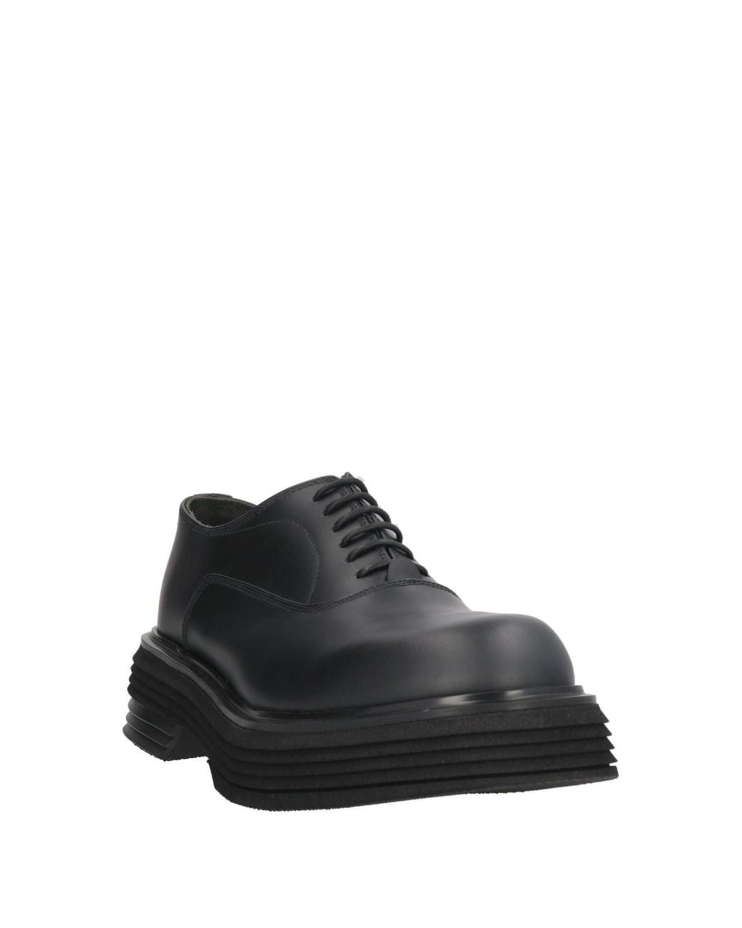 THE ANTIPODE Black Lace-Up Shoes Leather for men