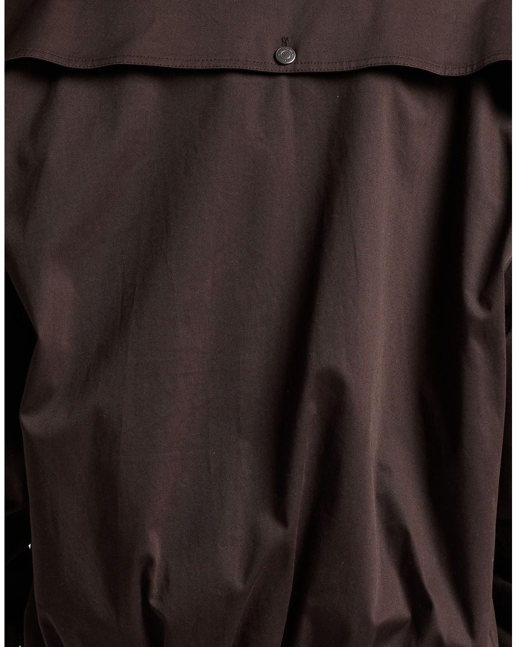 MSGM Black Jacket Cotton, Elastane for men