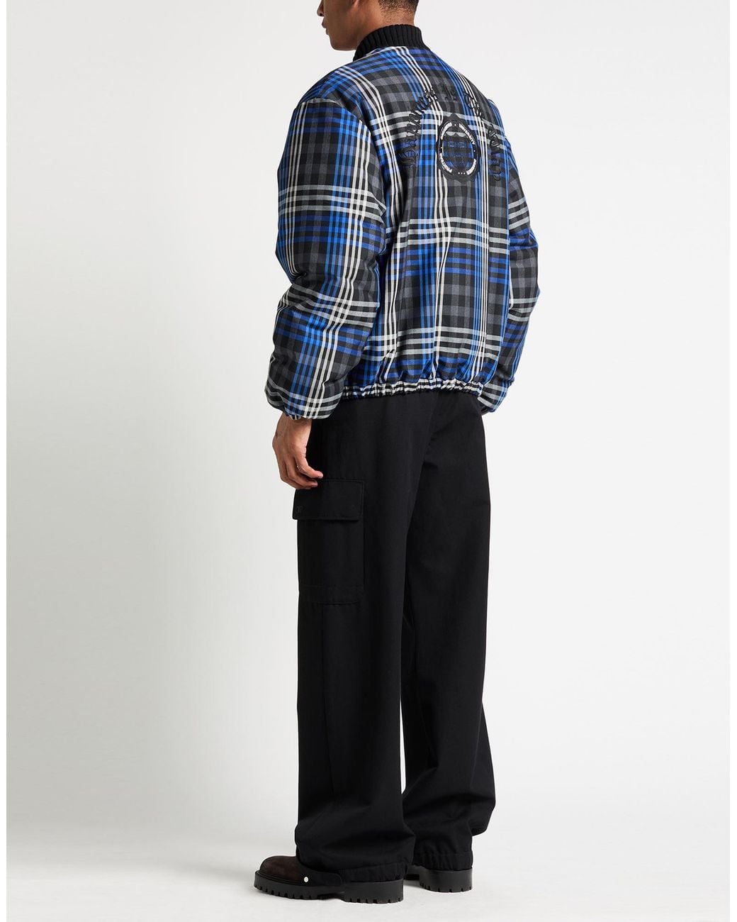 MSGM Blue Jacket for men