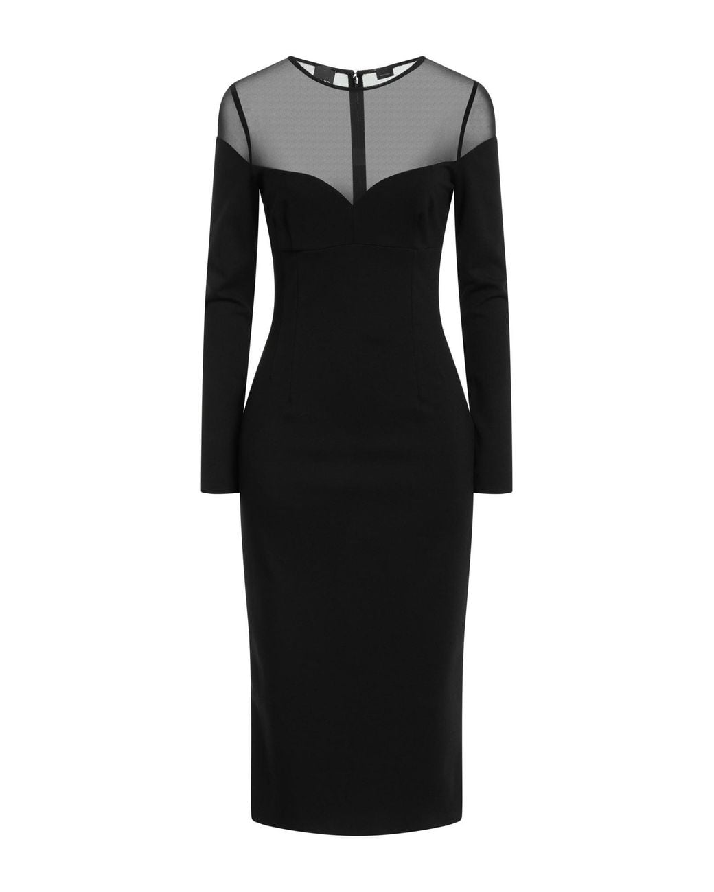 Pinko Black Midi Dress