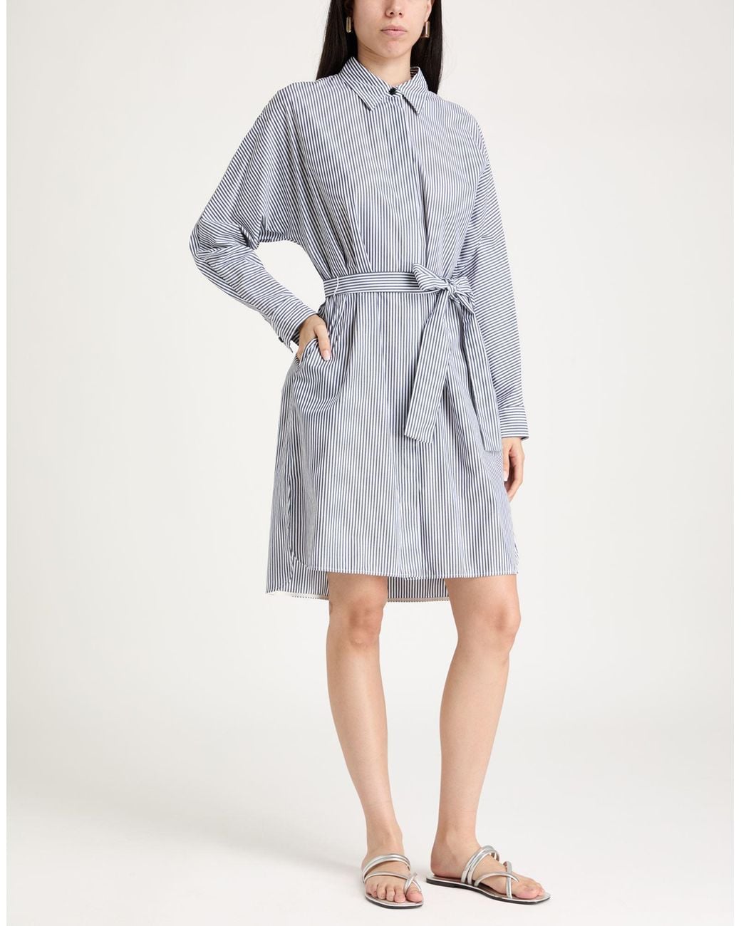 Boss Gray Midi Dress