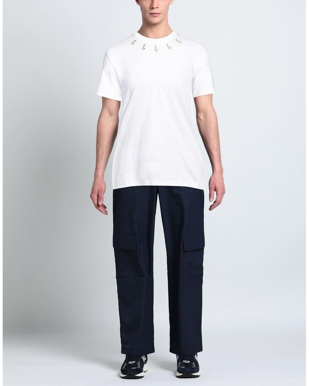 Neil Barrett White T-shirt for men
