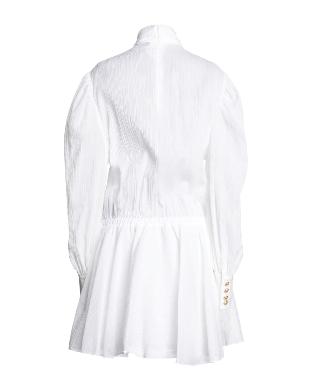 Balmain White Short Dress