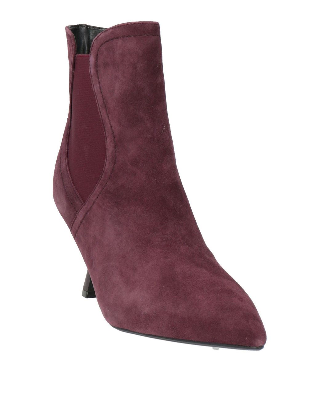 CafeNoir Purple Ankle Boots