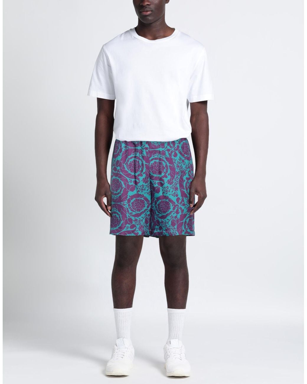 Versace Blue Shorts & Bermuda Shorts for men