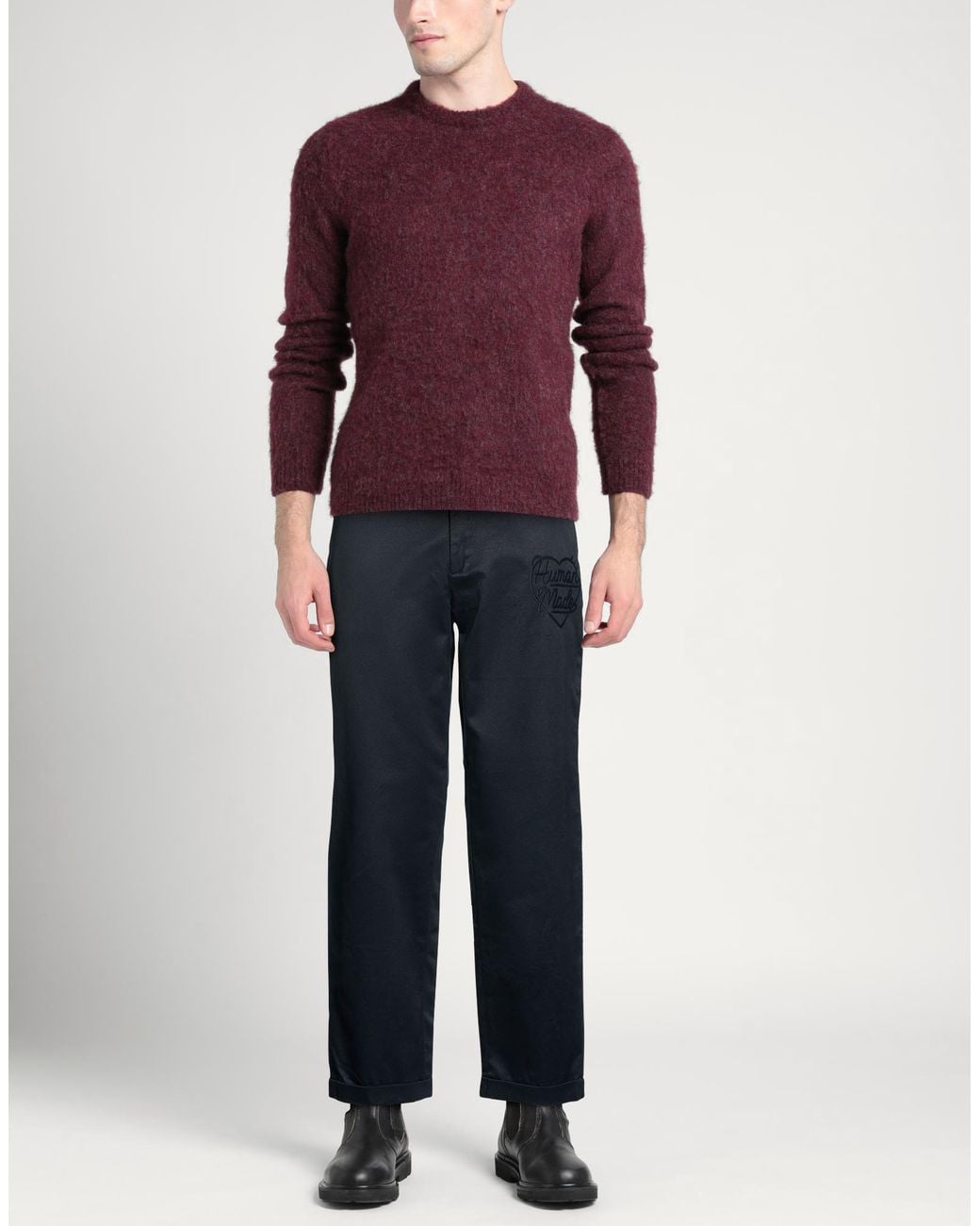 Human Made Blue Pants Cotton for men