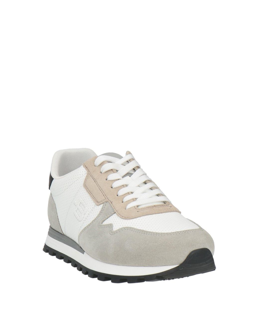 Baldinini White Sneakers Calfskin for men
