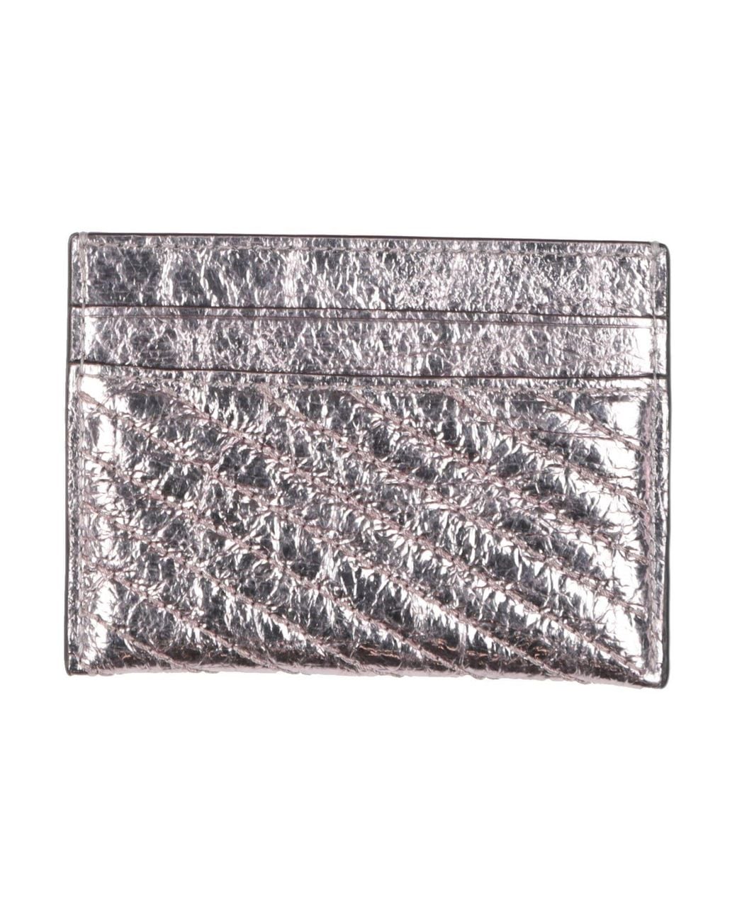 Tory Burch Metallic Cardholder Leather