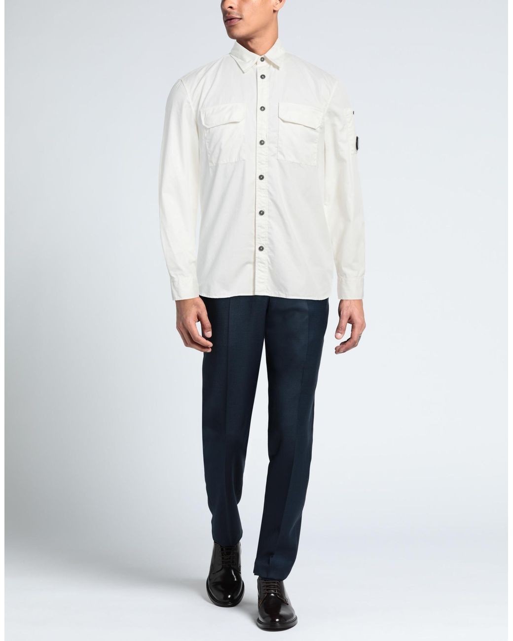 C P Company White Shirt for men