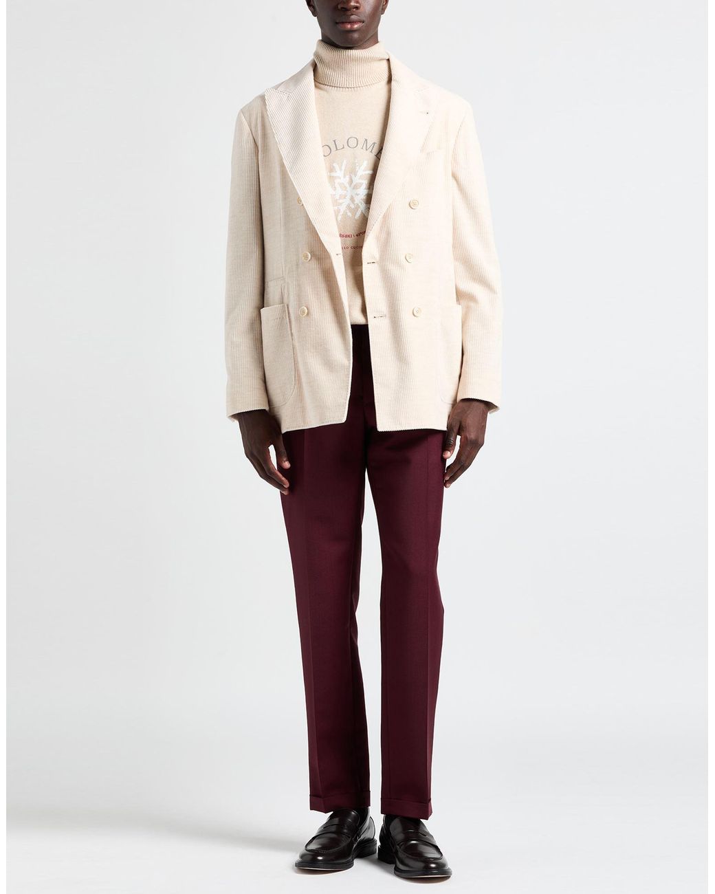 Brunello Cucinelli Natural Blazer for men