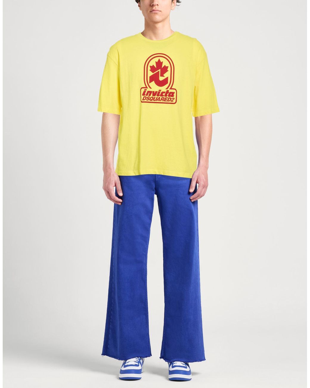 DSquared² Yellow T-Shirt for men