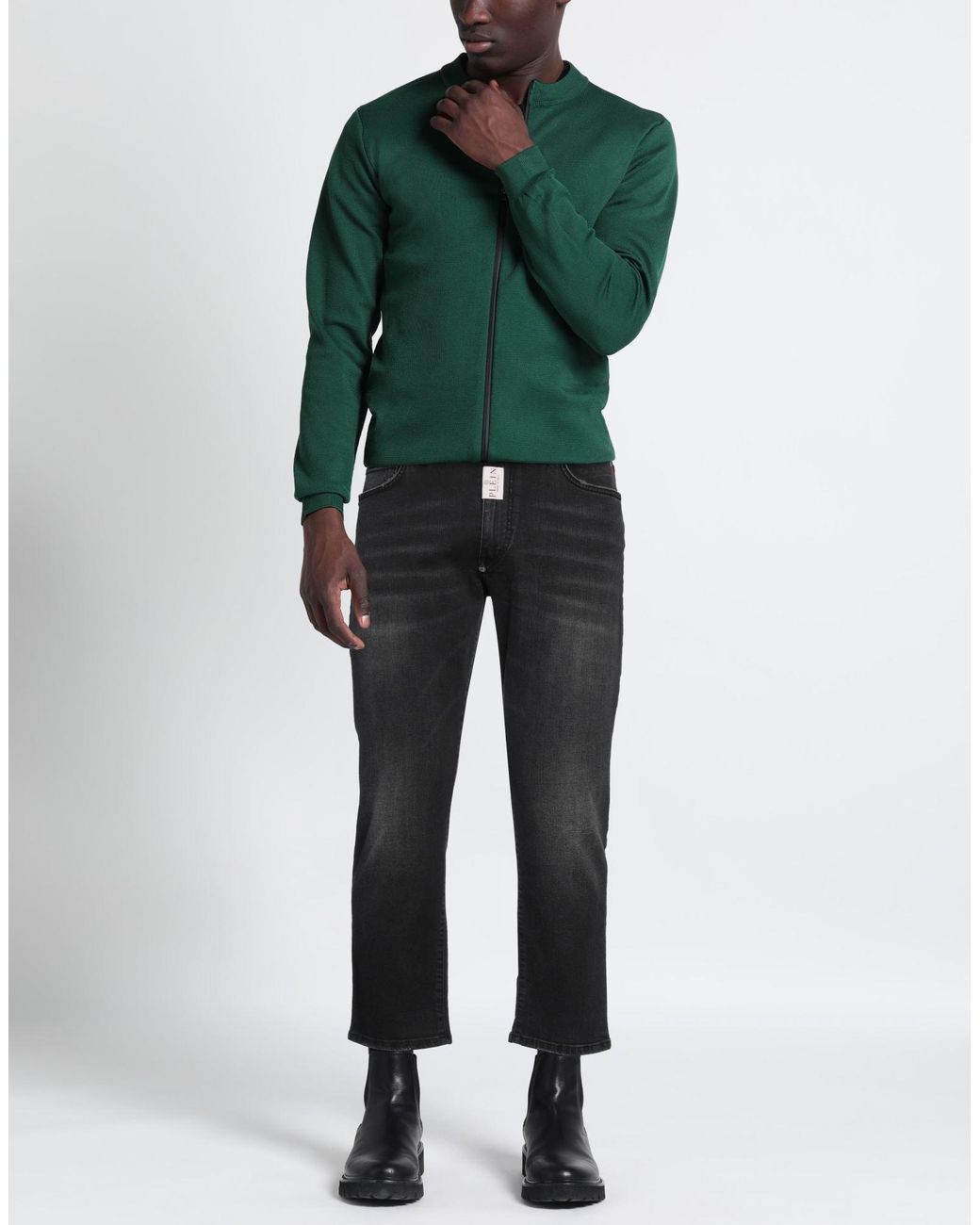 Philipp Plein Black Jeans for men