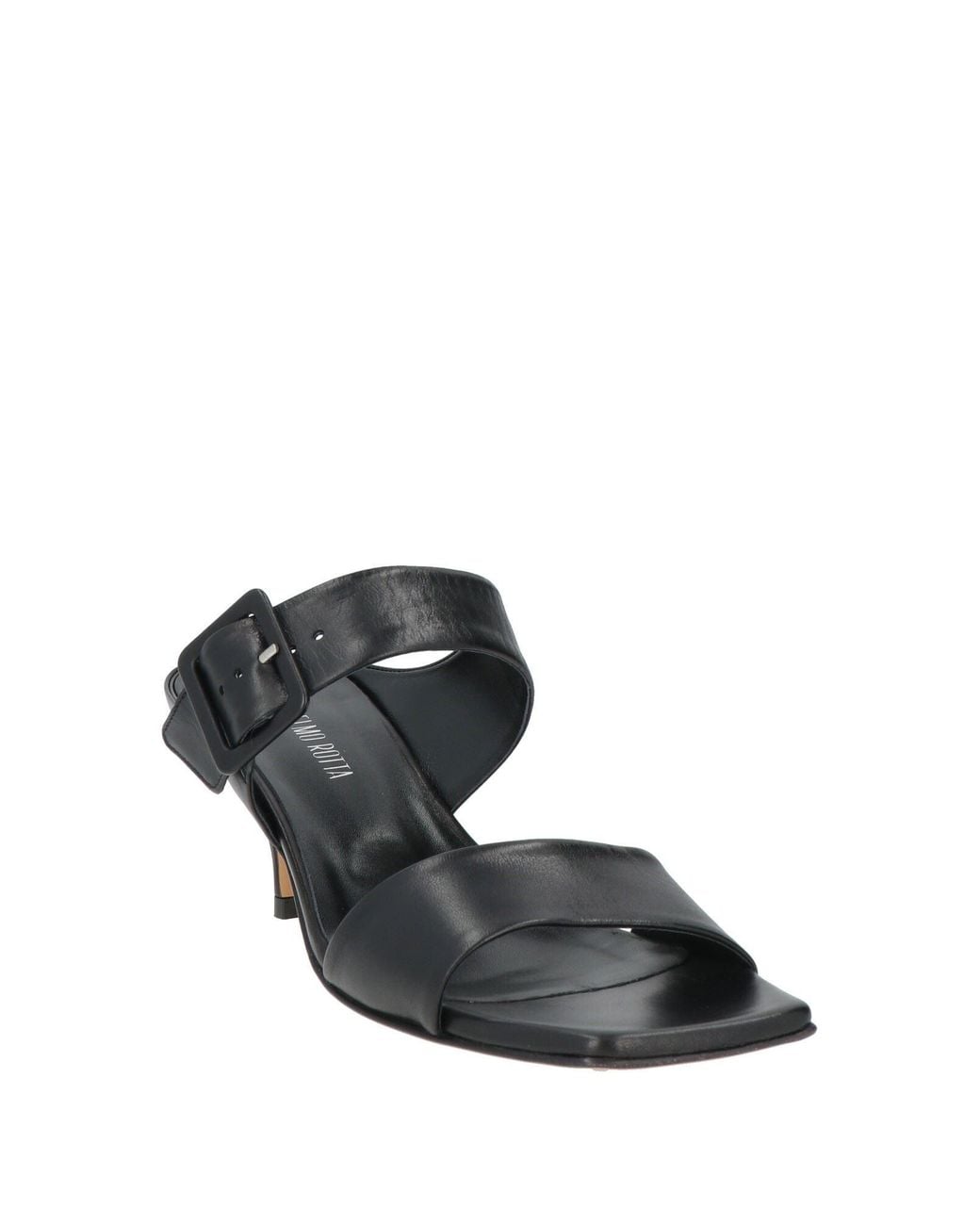 Guglielmo Rotta Black Sandals