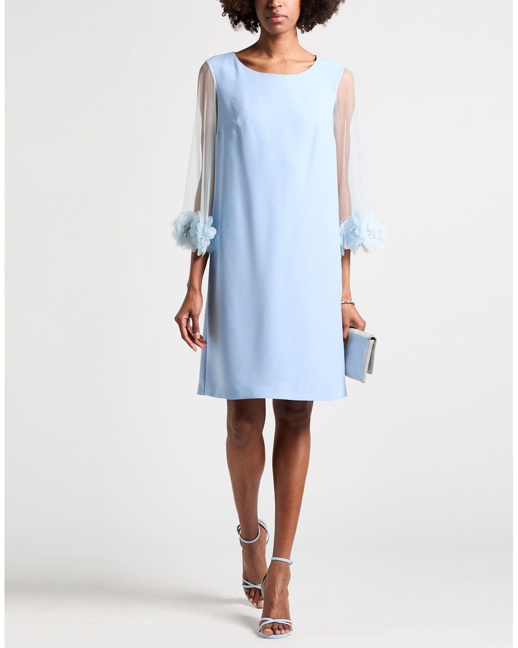 Camilla Blue Mini Dresses