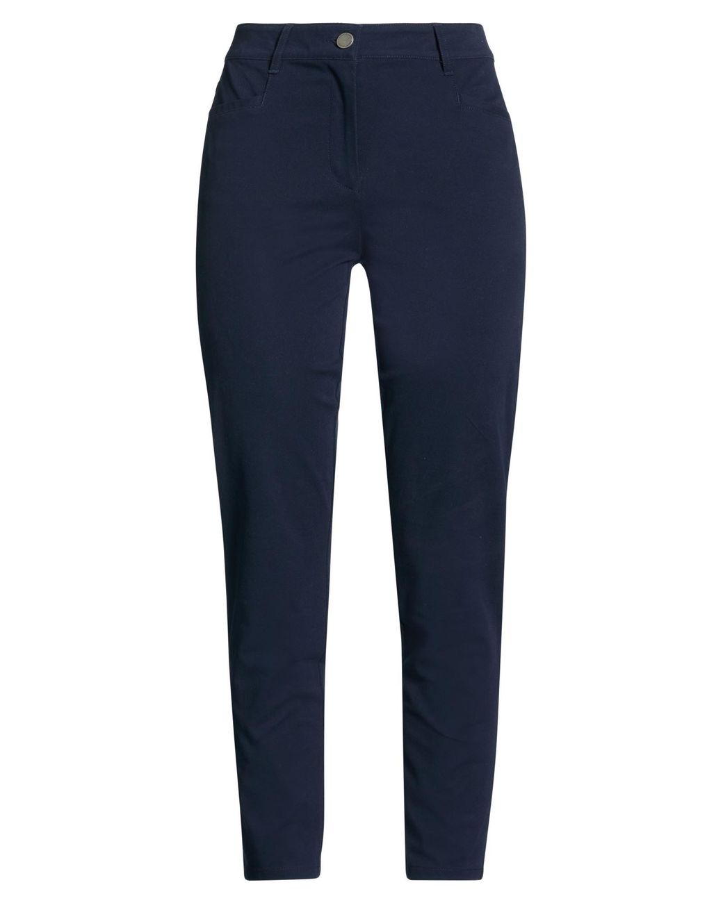 Pennyblack Blue Pants Cotton, Elastane