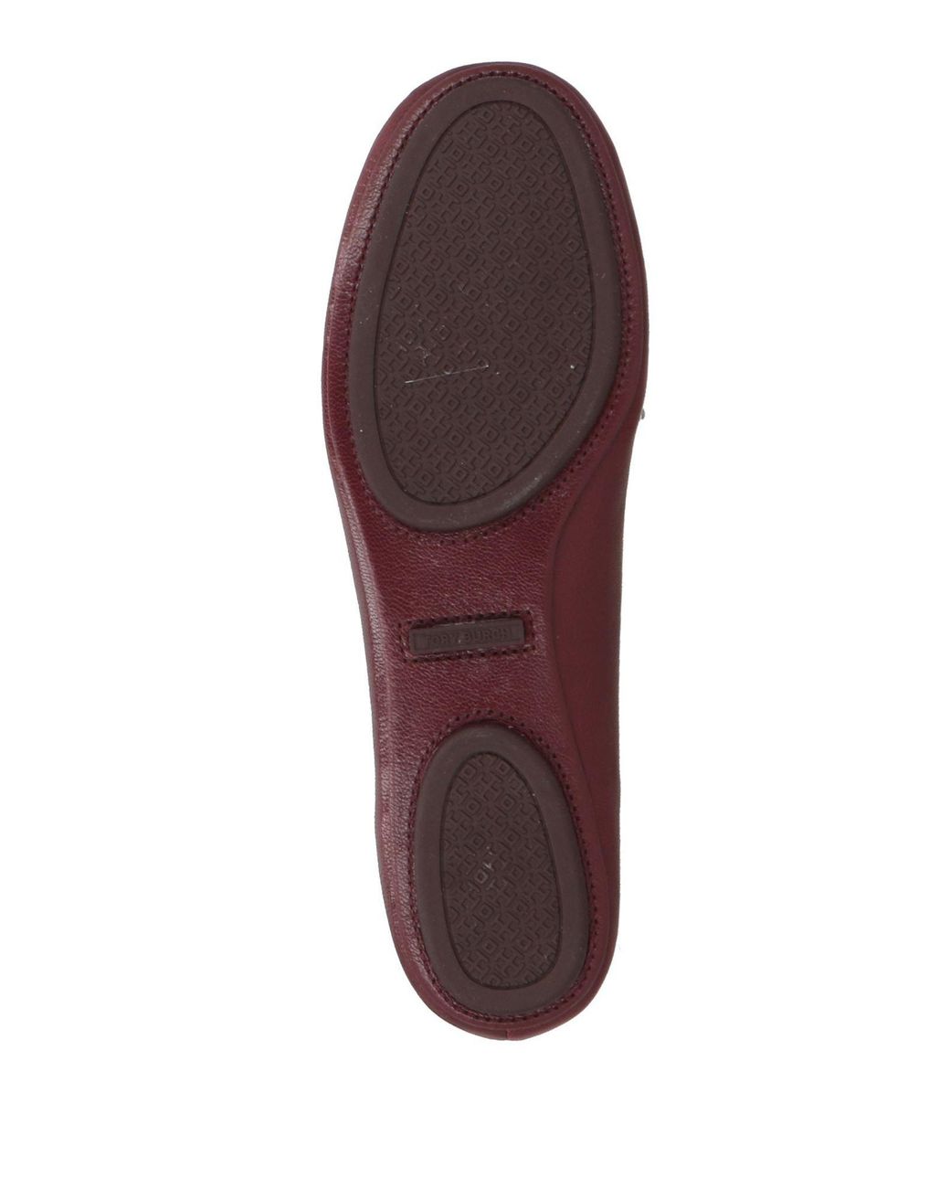 Tory Burch Red Ballet Flats