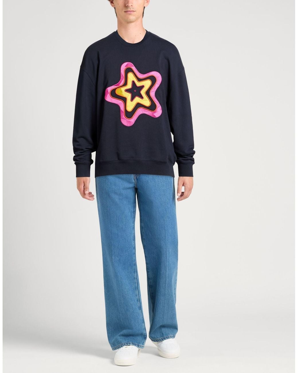 Vilebrequin Blue Midnight Sweatshirt Cotton for men