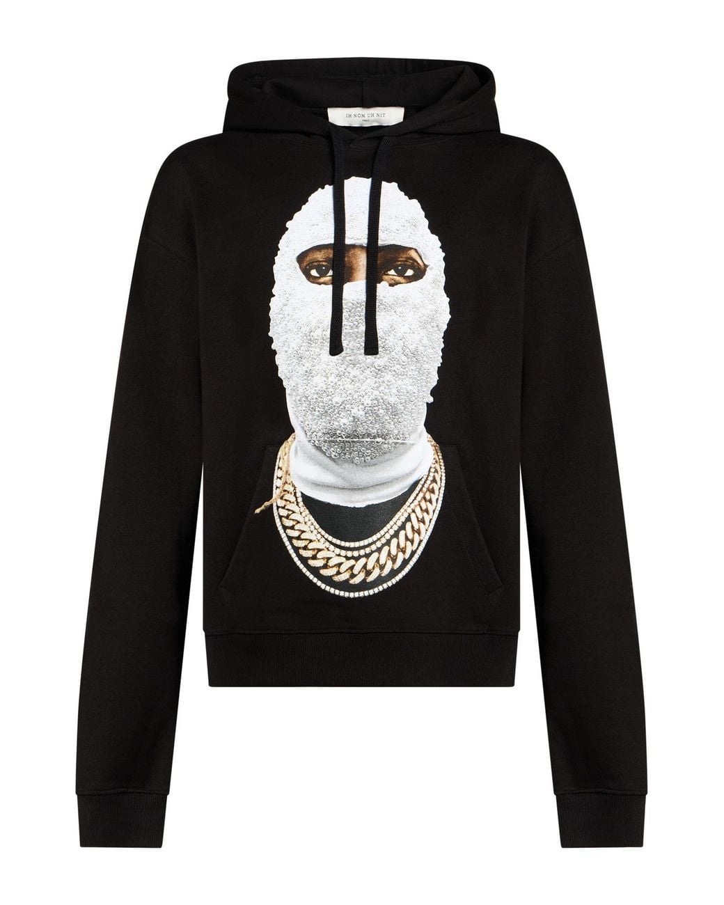 Ih Nom Uh Nit Black Sweatshirt Cotton for men