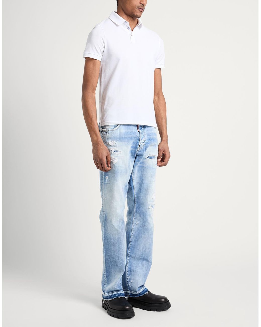 Polo Alpha Studio de hombre de color White