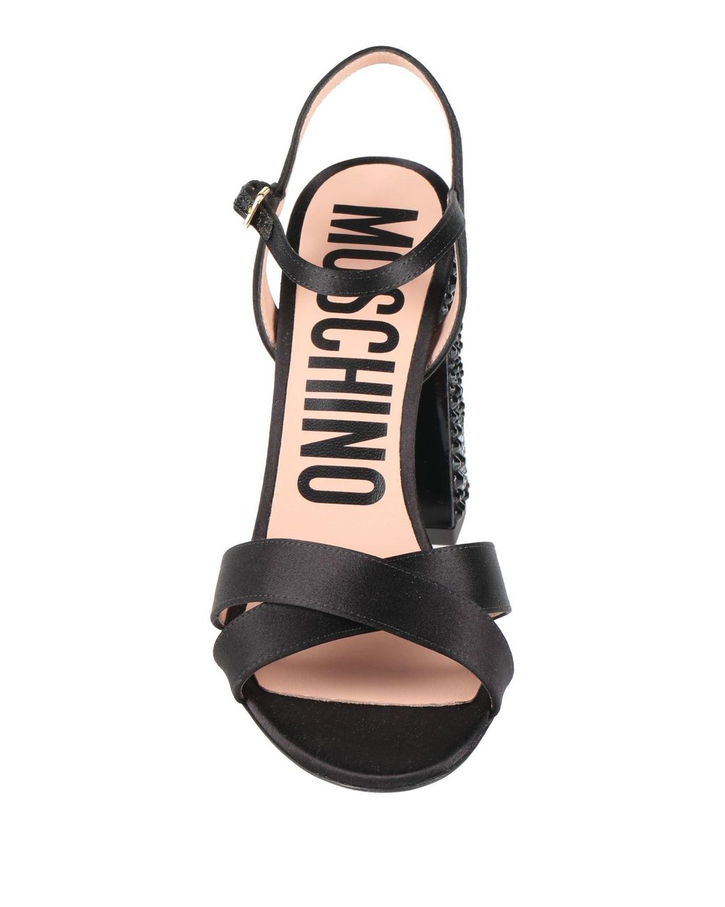 Moschino Metallic Sandals