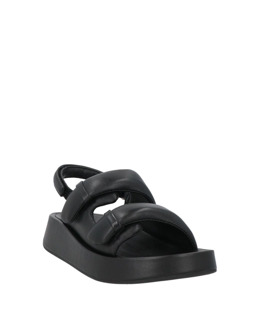 Ash Black Vinci Platform Sandal