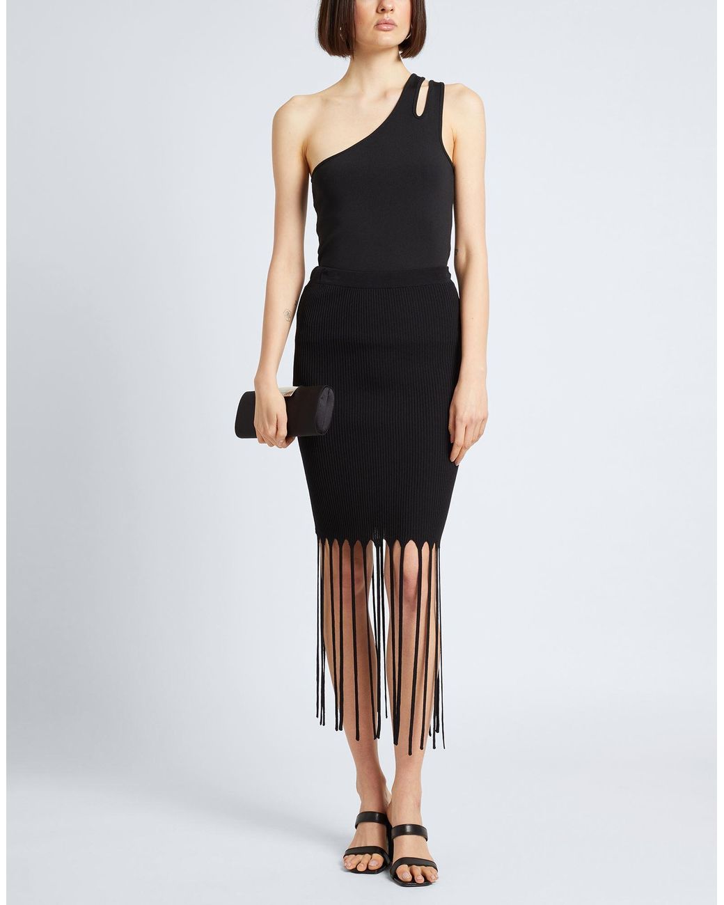 Pinko Black Mini Skirt