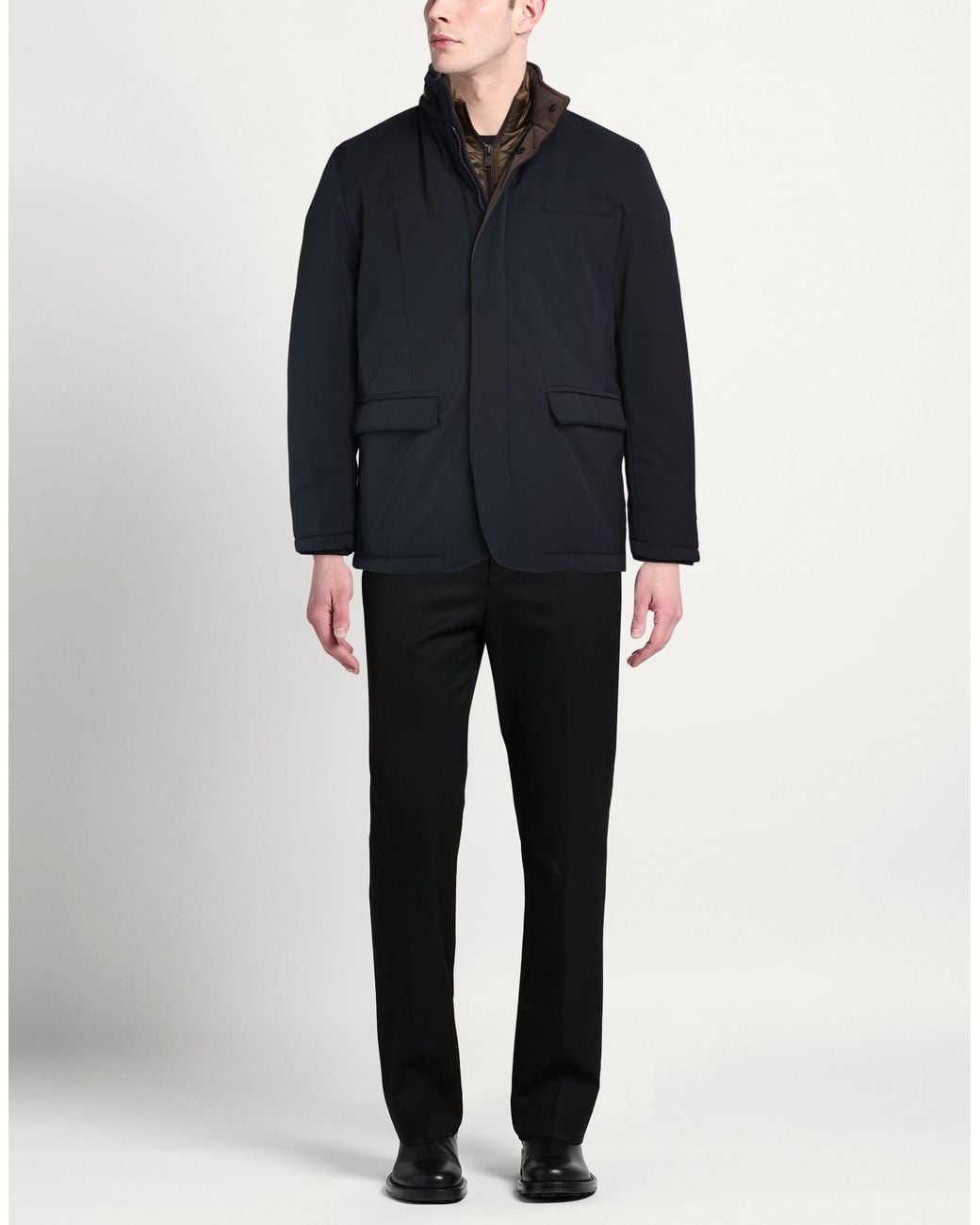 BRERAS Milano Blue Coat for men