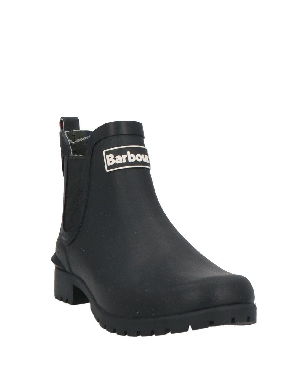 Barbour Black Ankle Boots Rubber