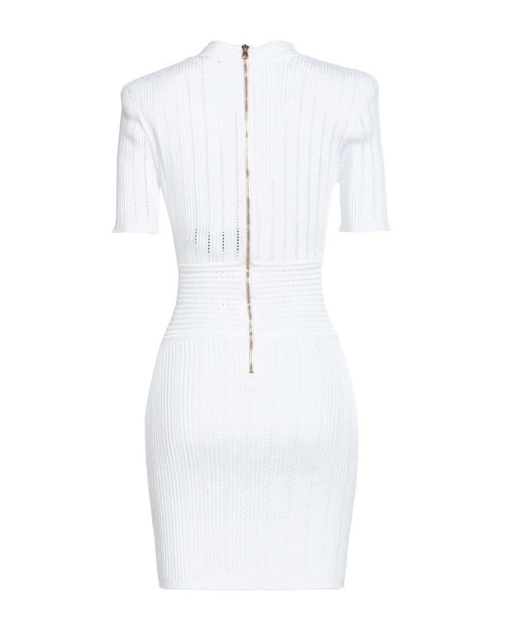 Balmain White Mini Dress