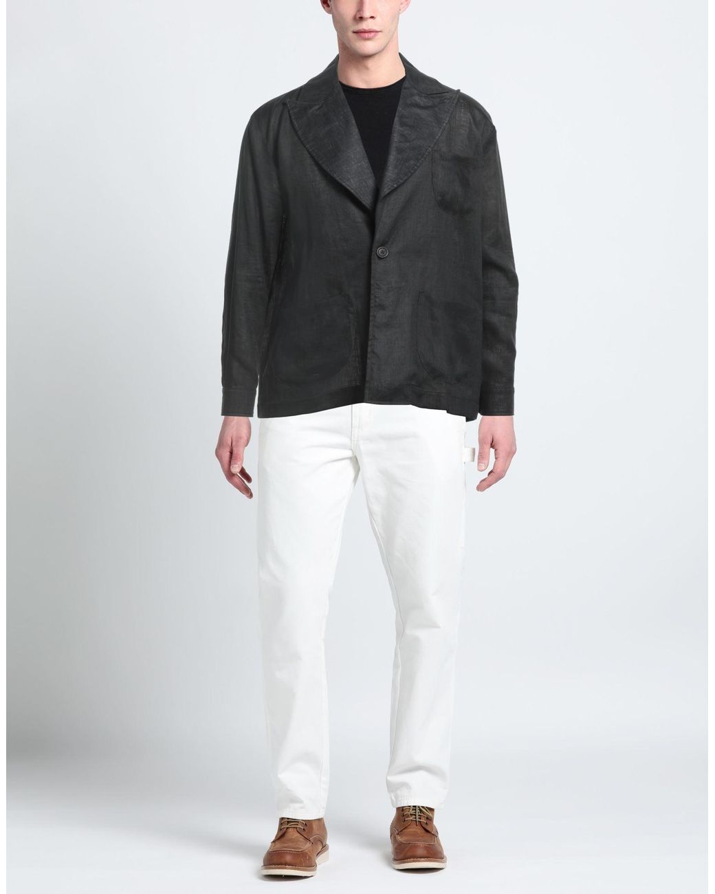 Franzese Collection Black Blazer for men