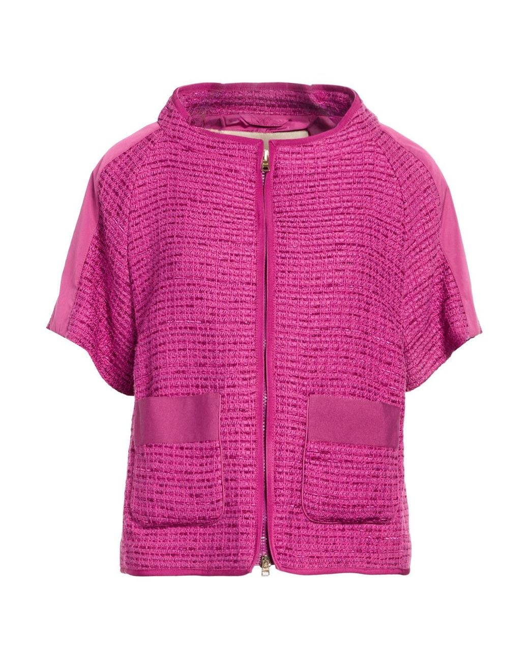 Herno Pink Jacket Cotton, Polyester