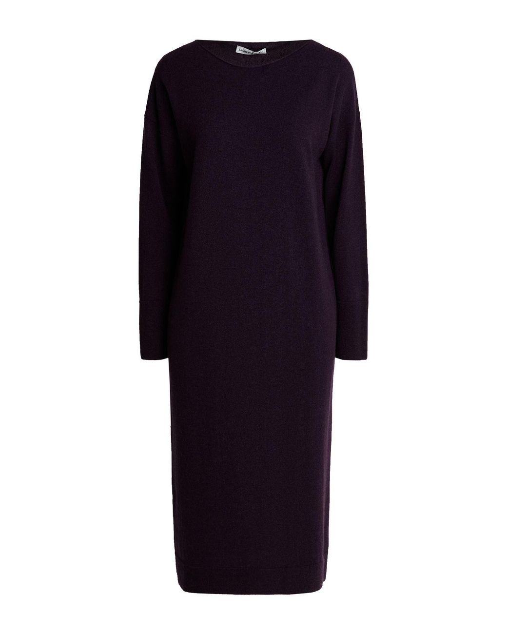 Lamberto Losani Blue Midi Dress Cashmere