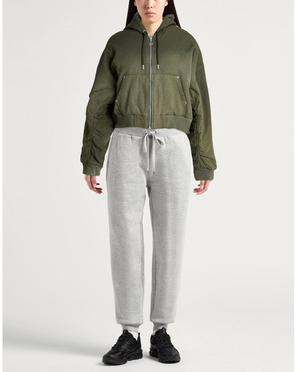 Nike Green Military Jacket Cotton