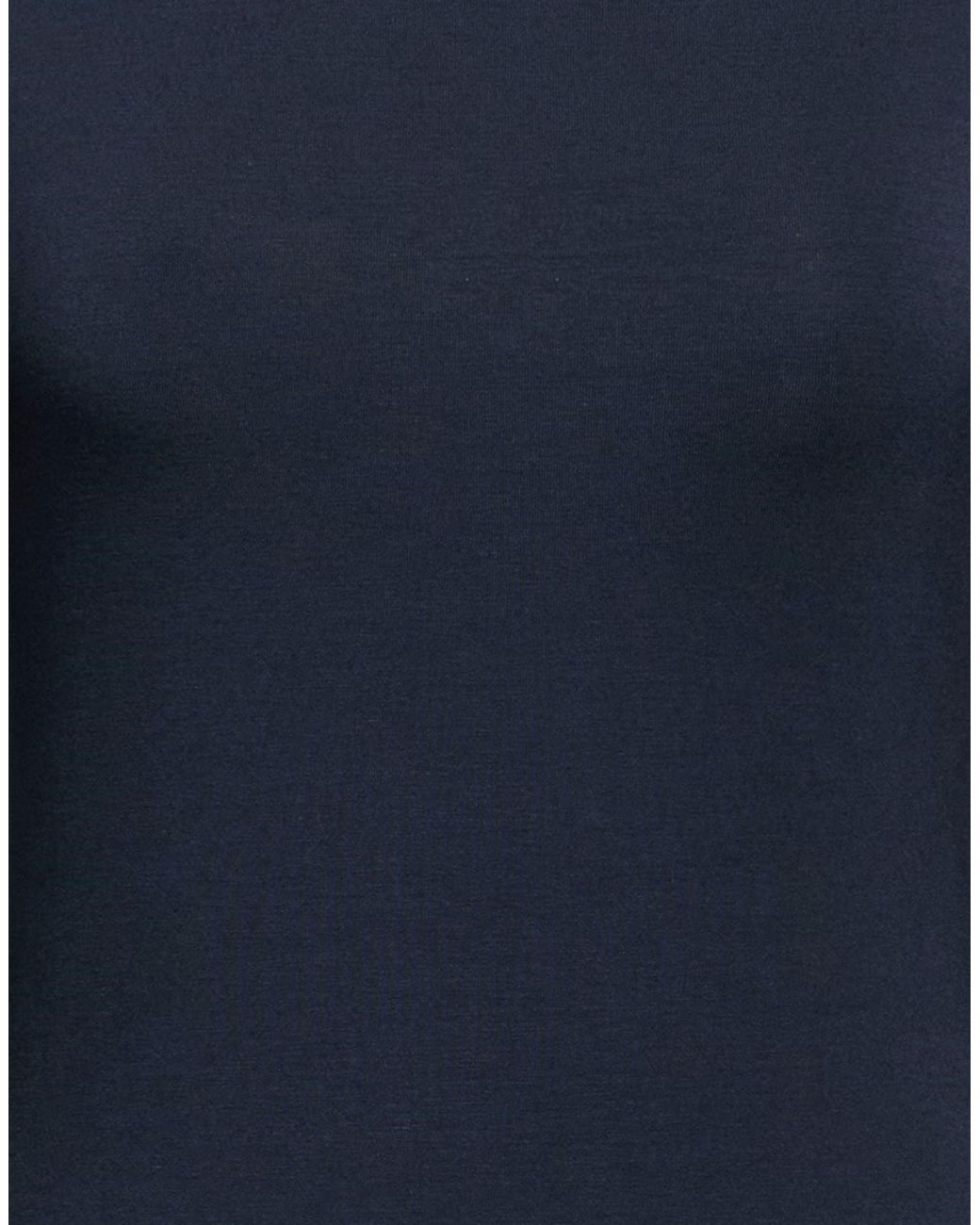 Alpha Studio Blue T-Shirt Viscose, Elastane