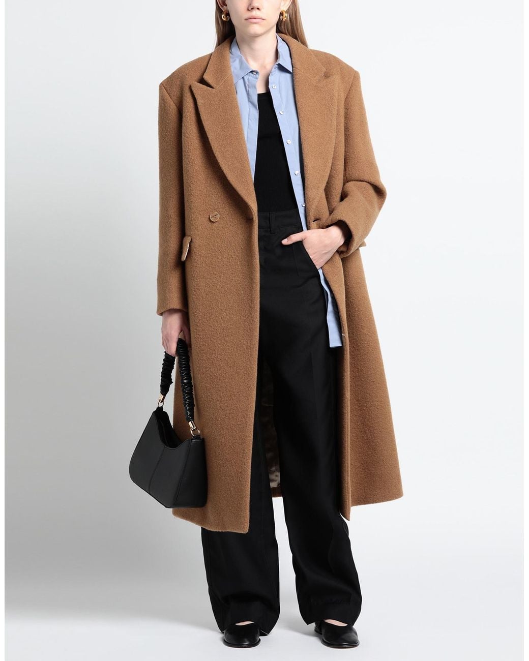 Sandro Brown Coat