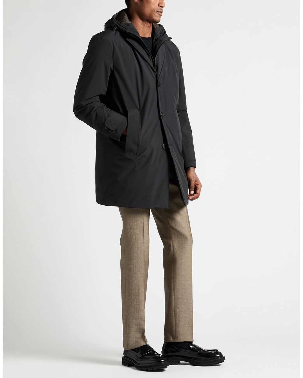 Paltò Black Coat for men