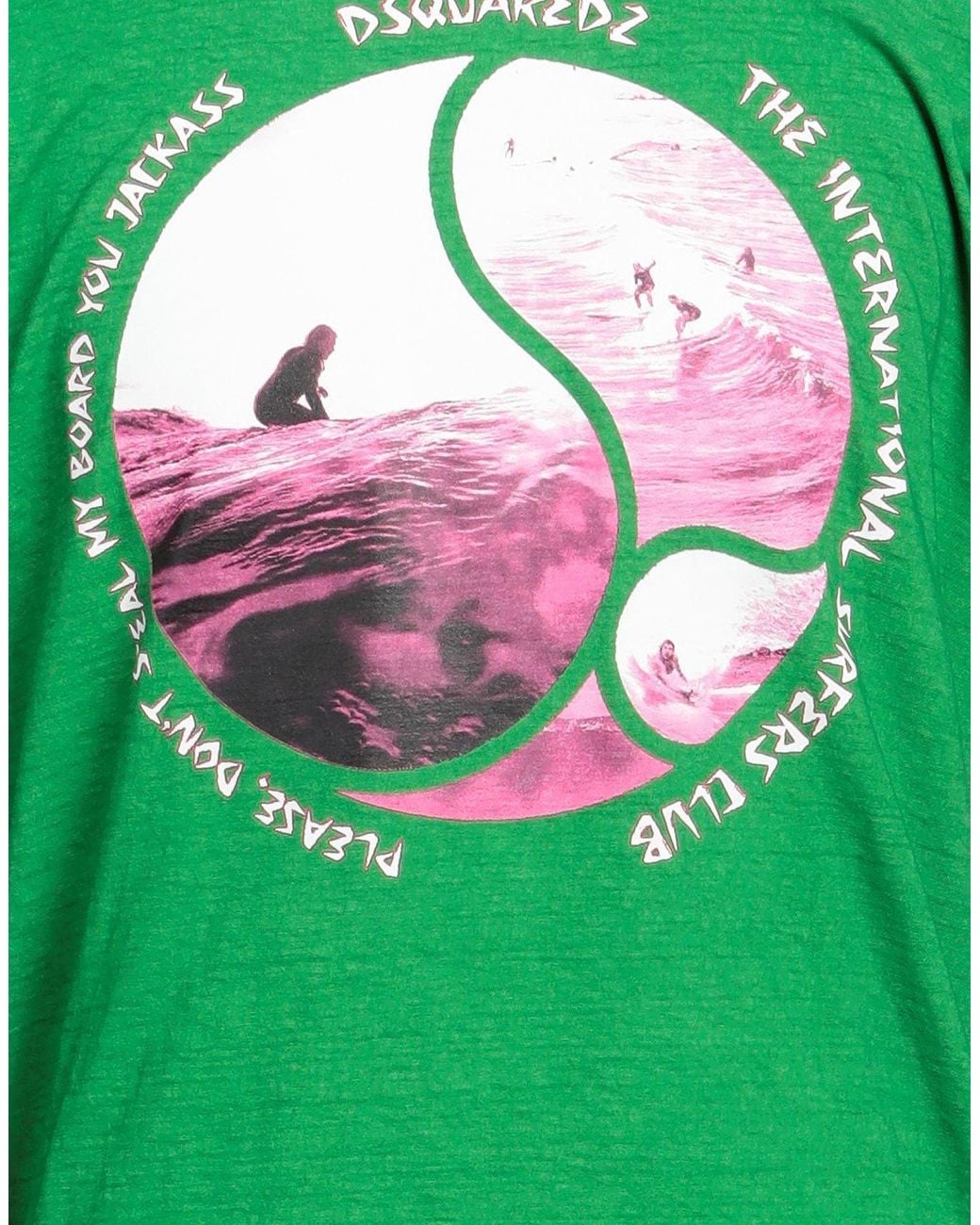 DSquared² Green T-shirt for men