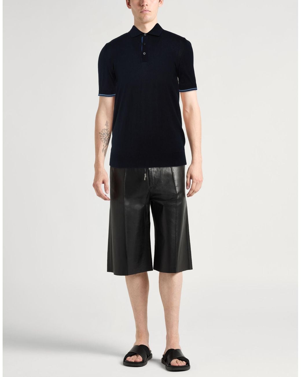 Moorer Blue Polo Shirts for men