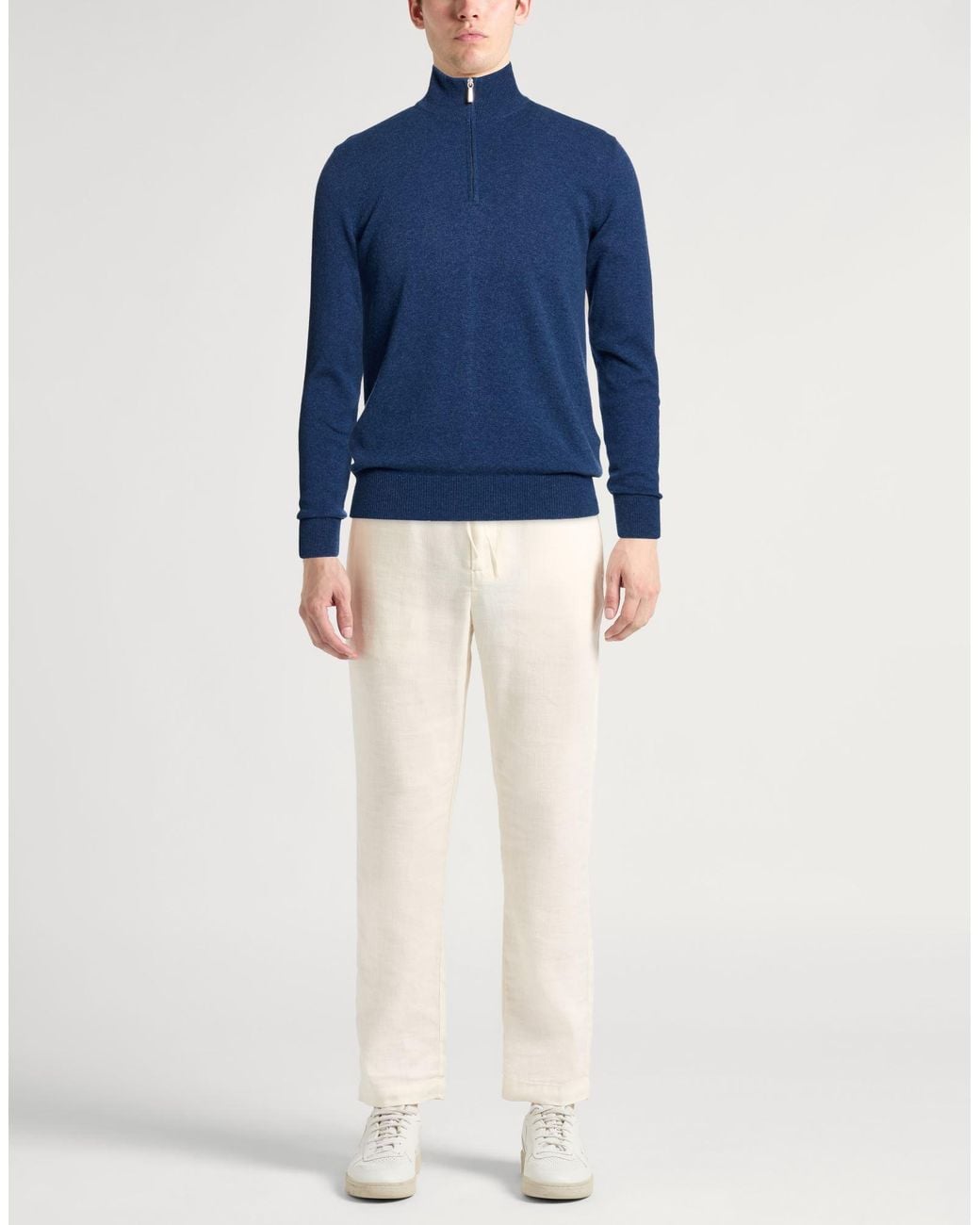 Moorer Blue Jumper for men